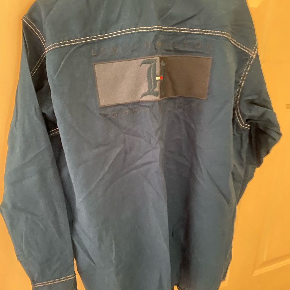 Limited edition, Lewis Hamilton by Tommy Hilfiger over shirt. Unisex